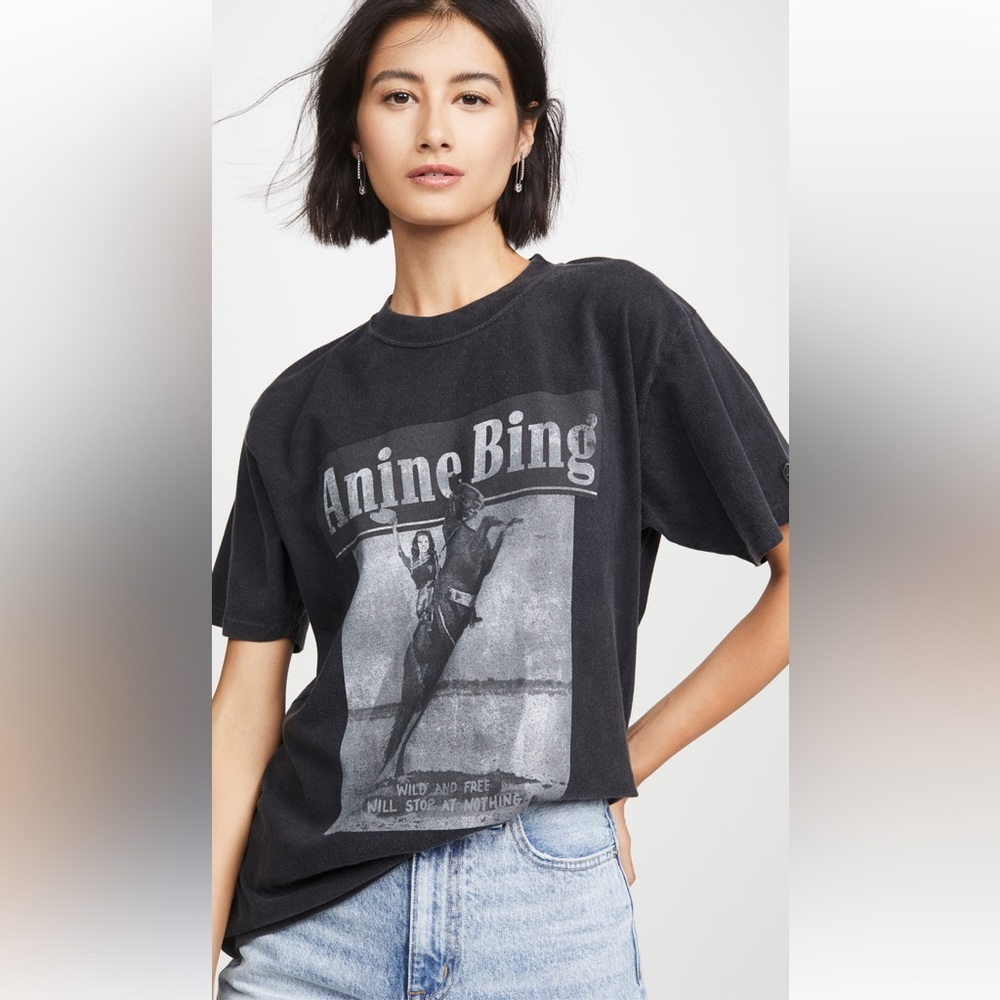 Anine Bing graphic tee